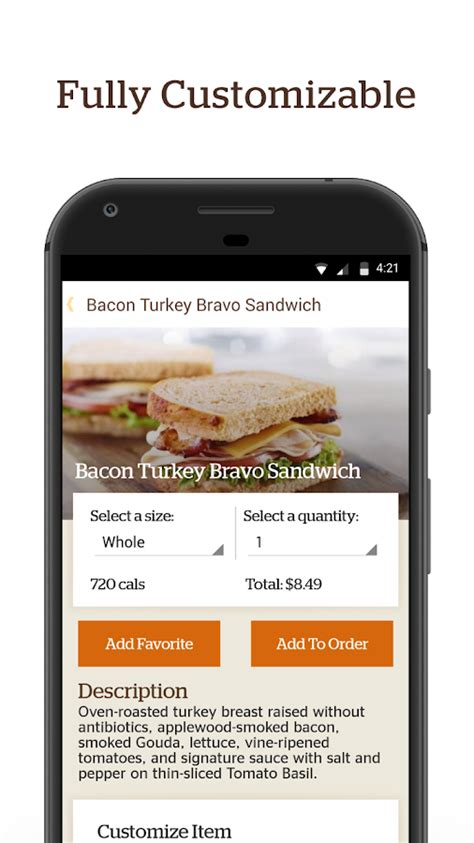 panera bread online order